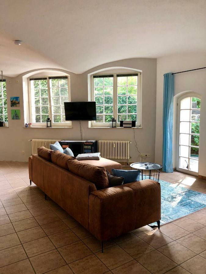 Ferienwohnung Am Wasser Villa Graf Von Pfeil Dresde Exterior foto